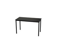 Multiflex BX C -pöytä 120x60 cm, K90 cm, musta jalusta