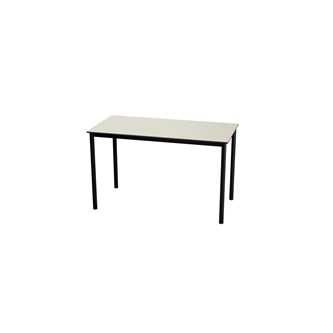 Multiflex BX C -pöytä 120x60 cm, K72 cm, musta jalusta