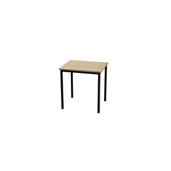 Multiflex BX X -pöytä 70x60 cm, K72 cm, musta jalusta