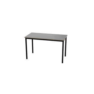 Multiflex BX X -pöytä 120x60 cm, K72 cm, musta jalusta