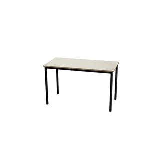 Multiflex BX X -pöytä 120x60 cm, K72 cm, musta jalusta