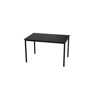 Multiflex BX C -pöytä 120x80 cm, K72-88 cm, musta jalusta