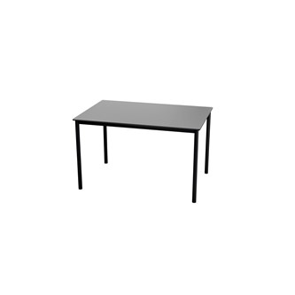 Multiflex BX C -pöytä 120x80 cm, K72-88 cm, musta jalusta