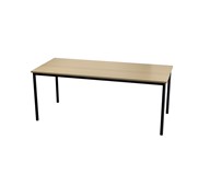 Multiflex BX X -pöytä 180x80 cm, K72 cm, musta jalusta