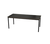 Multiflex BX X -pöytä 180x80 cm, K90 cm, musta jalusta