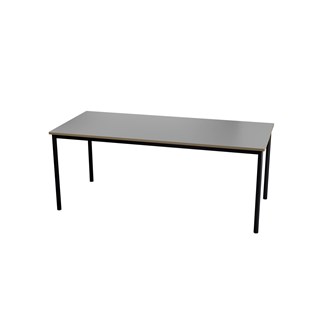 Multiflex BX X -pöytä 180x80 cm, K72 cm, musta jalusta