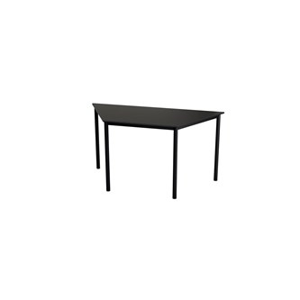 Multiflex BX C -pöytä puolisuunnikas 140x70x70 cm, K80 cm, musta jalusta