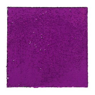 Sensorinen paljettitaulu, violetti/hopea