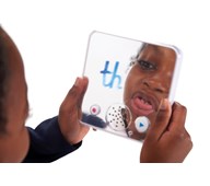 Tallentava laatta peilillä