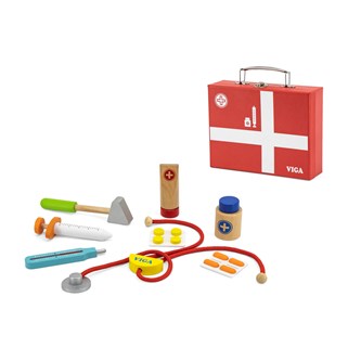 Lääkärinlaukku, puinen