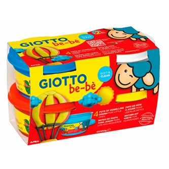 Muovailuvaha Giotto be-bè, 4 x 100 g