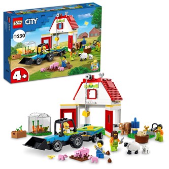 LEGO® City Maatilan navetta ja kotieläimet