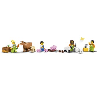 LEGO® City Maatilan navetta ja kotieläimet