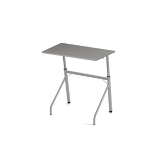 Altudo BX pöytä HPL 90x60 cm, hopea jalusta