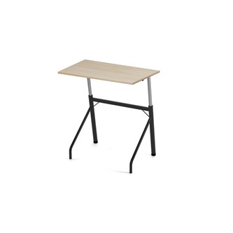 Altudo BX pöytä HPL 90x60 cm, musta jalusta