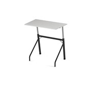 Altudo BX pöytä HPL 90x60 cm, musta jalusta