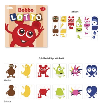 Babblarna Bobbo Lotto, kroppsdelar