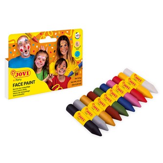 Kasvoväripuikko Jovi, 10 kpl