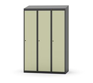 Novis koulukaappi, vinokatto, 1:3, L120 cm