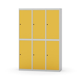 Novis koulukaappi, tasakatto, 2:3, L120 cm