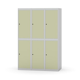 Novis koulukaappi, tasakatto, 2:3, L120 cm
