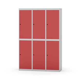 Novis koulukaappi, tasakatto, 2:3, L120 cm