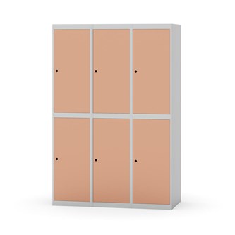 Novis koulukaappi, tasakatto, 2:3, L120 cm