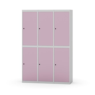 Novis koulukaappi, tasakatto, 2:3, L120 cm