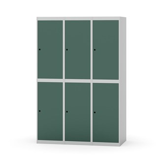 Novis koulukaappi, tasakatto, 2:3, L120 cm