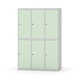 Novis koulukaappi, tasakatto, 2:3, L120 cm