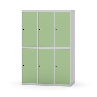Novis koulukaappi, tasakatto, 2:3, L120 cm