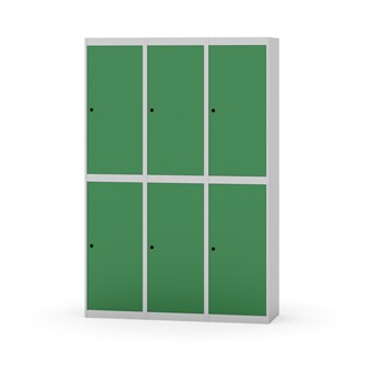 Novis koulukaappi, tasakatto, 2:3, L120 cm
