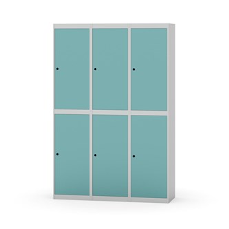 Novis koulukaappi, tasakatto, 2:3, L120 cm