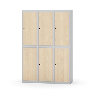 Novis koulukaappi, tasakatto, 2:3, L120 cm