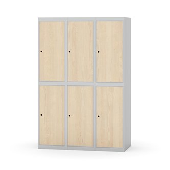 Novis koulukaappi, tasakatto, 2:3, L120 cm