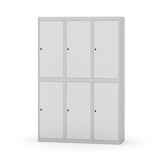 Novis koulukaappi, tasakatto, 2:3, L120 cm