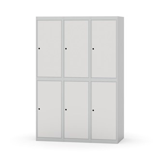 Novis koulukaappi, tasakatto, 2:3, L120 cm