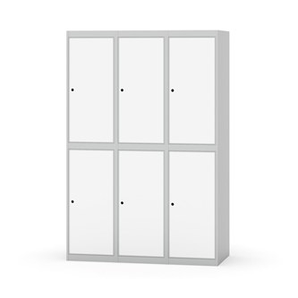 Novis koulukaappi, tasakatto, 2:3, L120 cm