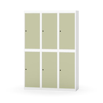 Novis koulukaappi, tasakatto, 2:3, L120 cm