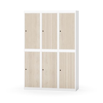 Novis koulukaappi, tasakatto, 2:3, L120 cm