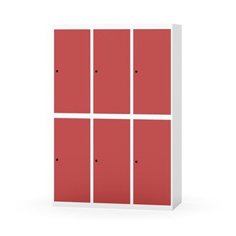 Novis koulukaappi, tasakatto, 2:3, L120 cm