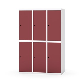 Novis koulukaappi, tasakatto, 2:3, L120 cm