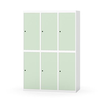 Novis koulukaappi, tasakatto, 2:3, L120 cm