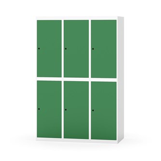 Novis koulukaappi, tasakatto, 2:3, L120 cm