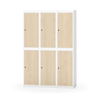 Novis koulukaappi, tasakatto, 2:3, L120 cm