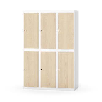 Novis koulukaappi, tasakatto, 2:3, L120 cm