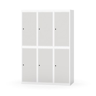 Novis koulukaappi, tasakatto, 2:3, L120 cm