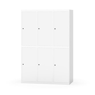 Novis koulukaappi, tasakatto, 2:3, L120 cm