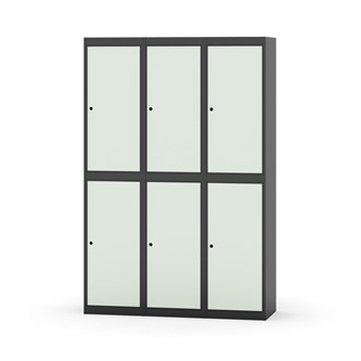 Novis koulukaappi, tasakatto, 2:3, L120 cm