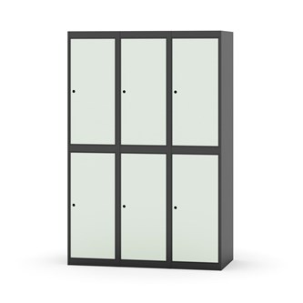 Novis koulukaappi, tasakatto, 2:3, L120 cm